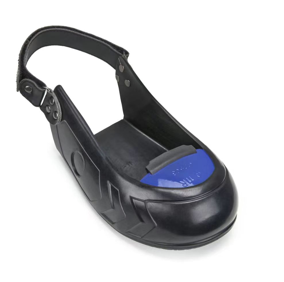 GH-OV02 Anti-Slip Chemical-Resistant Aluminum Toe Visitor Protective Overshoe - GUANGHE Safety Footwear OEM Jinjiang